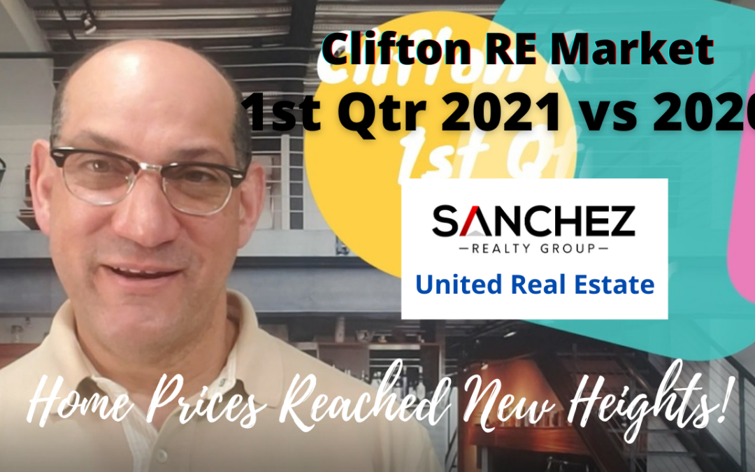 Clifton RE 1st Qtr 2021 vs 2020